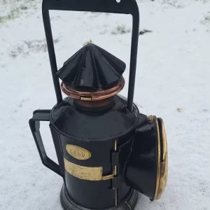 Lanterne Chemin de fer du Midi- n°3599 – BRAM - Lanterne à mouvement restaurée