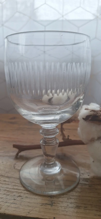 Lot de 6 verres taillés XIXᵉ - style Renaissance Détails 2