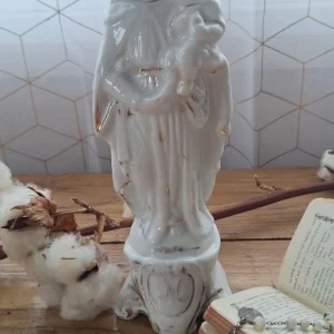 Statue ancienne - Vierge Marie à l’Enfant