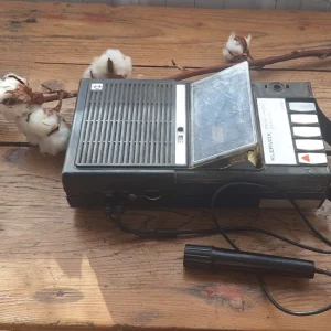Lecteur - enregistreur K7 Klervox C206 - Micro inclus (1970)