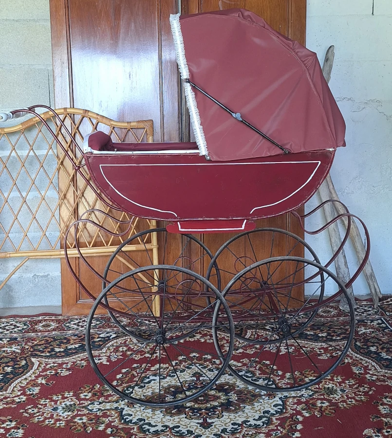 Landau d'enfant Napoléon III (1852-1870) Restauré