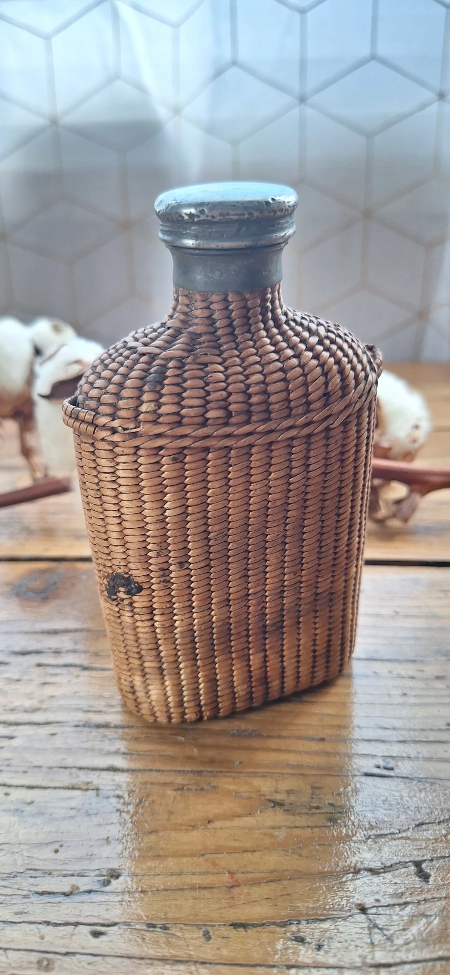 Ensemble de 3 gourdes de pèlerin (1930-1950) petite