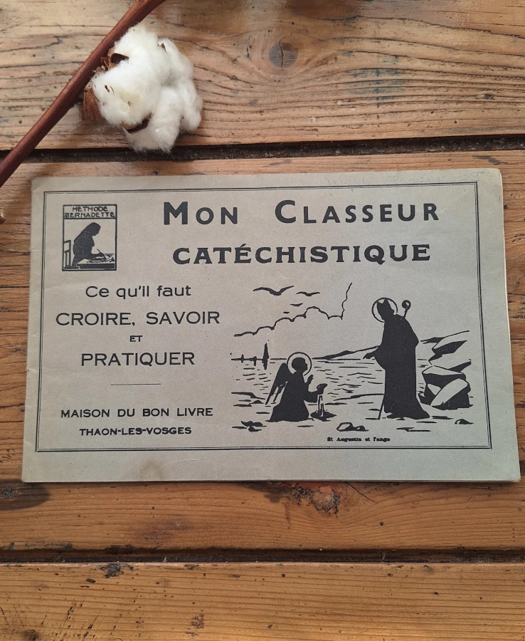 Livret de catéchisme ancien - Méthode Bernadette